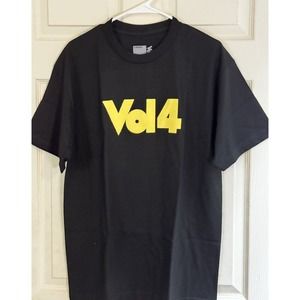 Volume 4 Puff Pals Black Skate Tee Shirt Size LARGE. 🔥NEW🔥